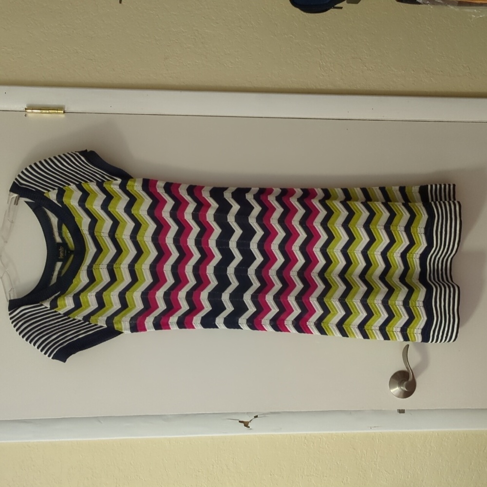 Laundry By Shelli Segal Multicolor Knit Dress Che… - image 1